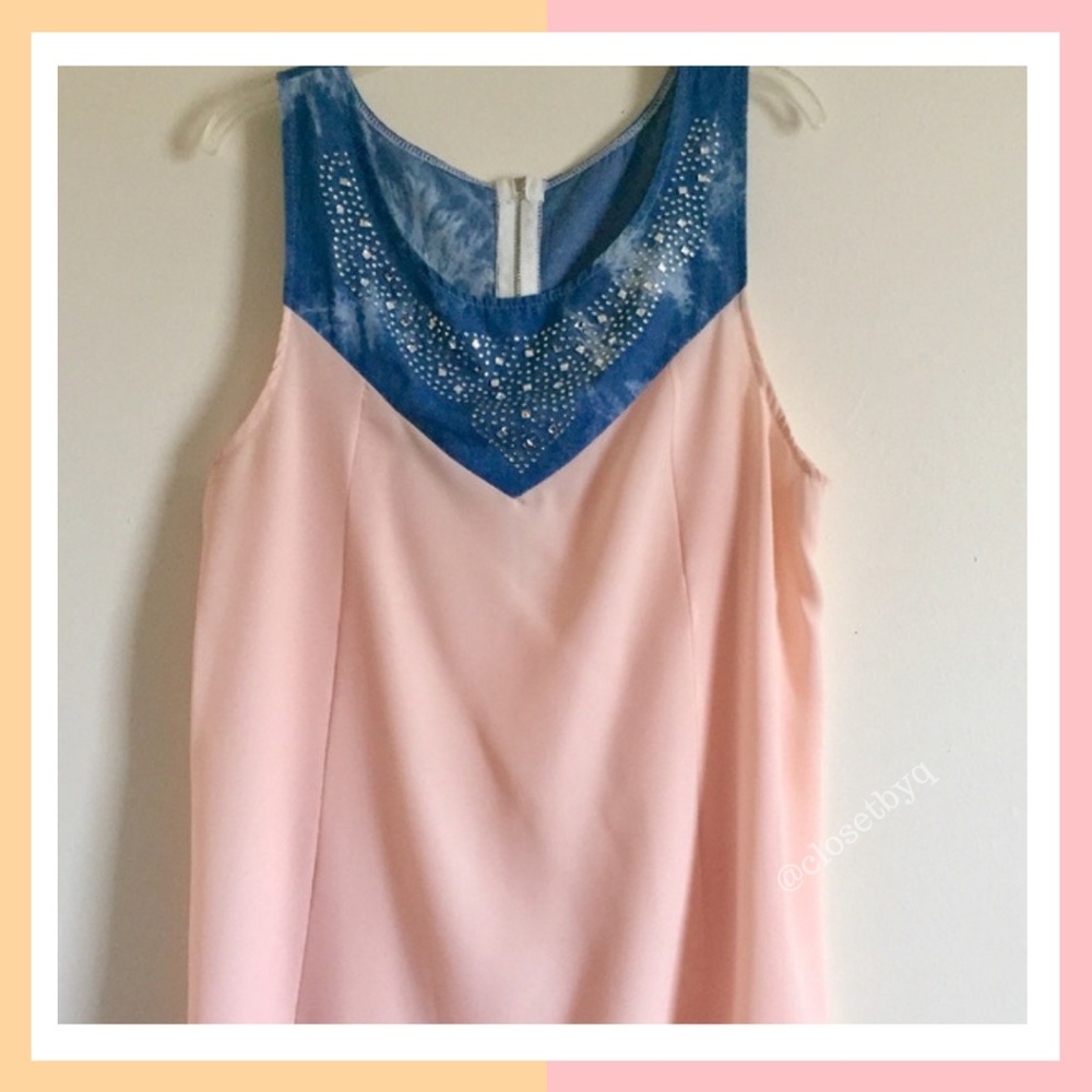 Bling Bling Denim Tunic